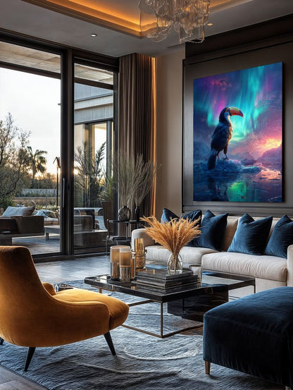 Art Print wAIld Life - The Cold Sky Observer