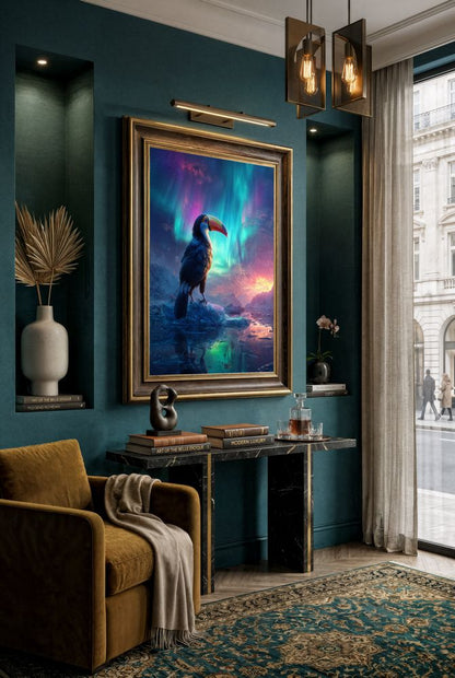 Art Print wAIld Life - The Cold Sky Observer