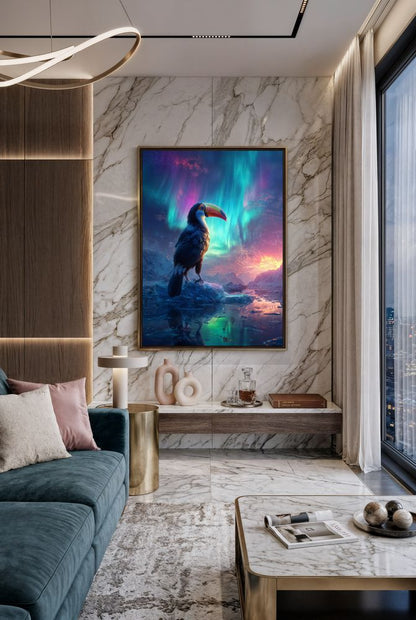 Art Print wAIld Life - The Cold Sky Observer