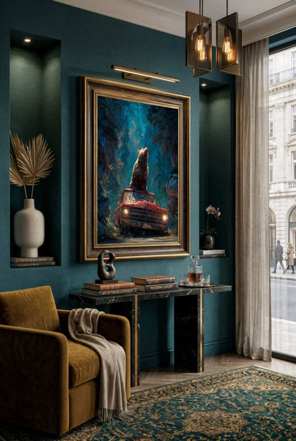 Art Print wAIld Life - The King of Lost Roads
