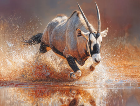 Art Print wAIld Life - The Desert's Blade