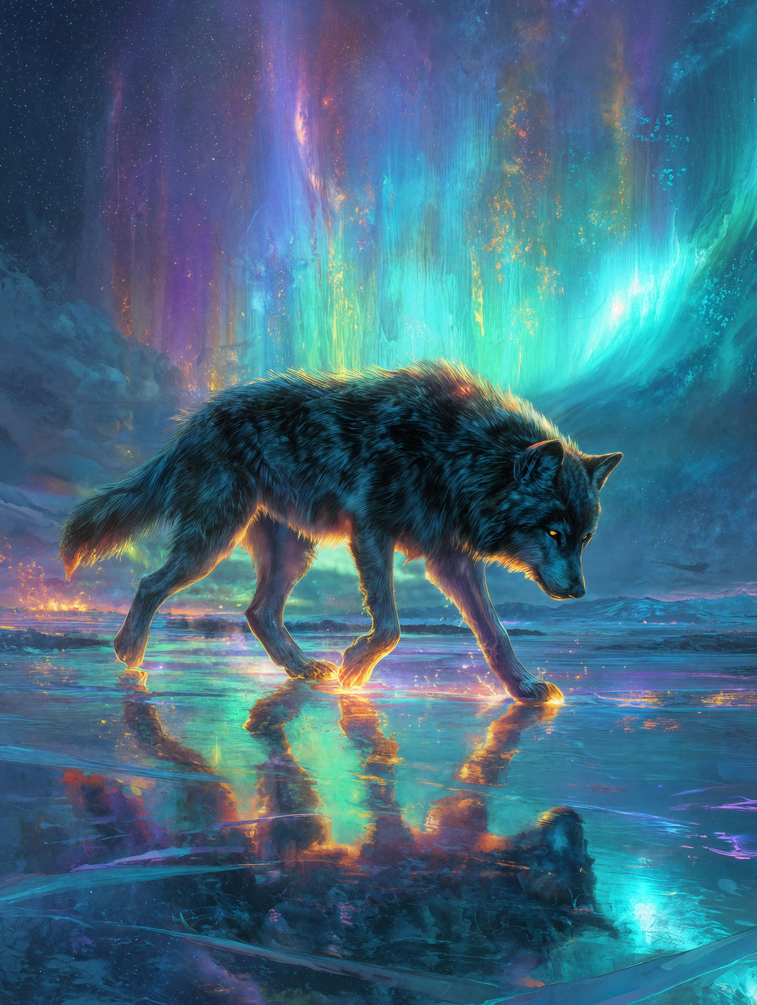 Art Print wAIld Life - The Glow of the Wild
