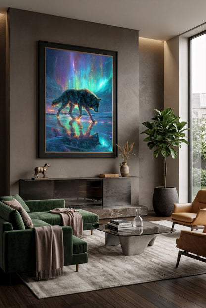 Art Print wAIld Life - The Glow of the Wild
