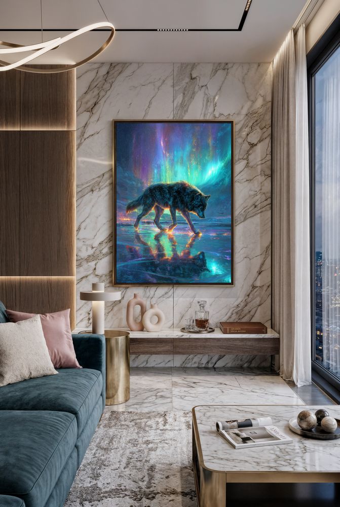 Art Print wAIld Life - The Glow of the Wild