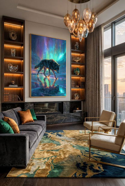 Art Print wAIld Life - The Glow of the Wild