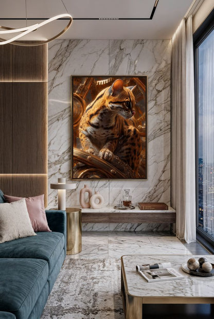 Art Print wAIld Life - The Brass Jungle Phantom