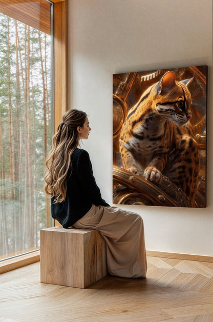 Art Print wAIld Life - The Brass Jungle Phantom
