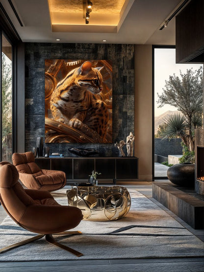 Art Print wAIld Life - The Brass Jungle Phantom