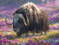 Art Print wAIld Life - The Wildflower Sentinel