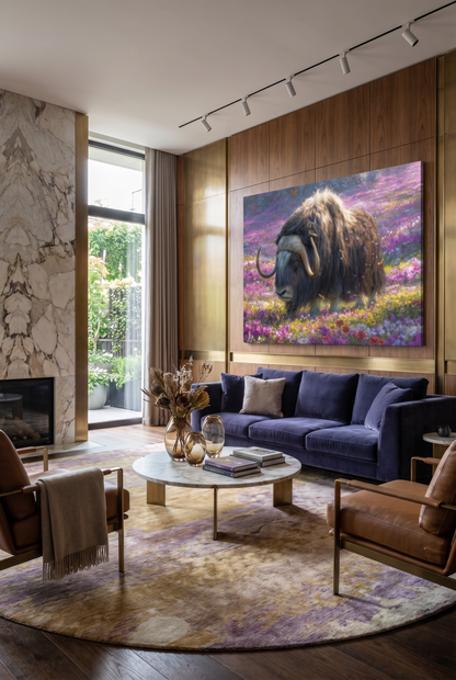 Art Print wAIld Life - The Wildflower Sentinel