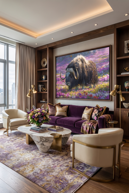 Art Print wAIld Life - The Wildflower Sentinel
