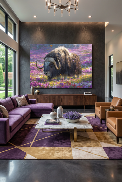Art Print wAIld Life - The Wildflower Sentinel