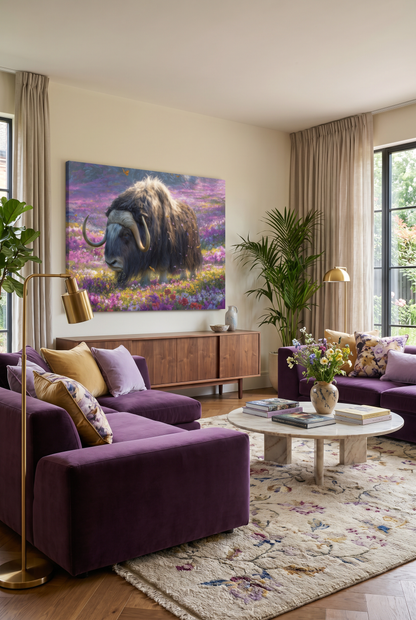 Art Print wAIld Life - The Wildflower Sentinel
