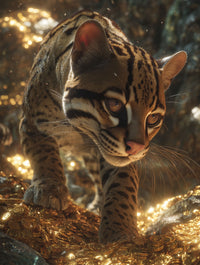 Art Print wAIld Life - The Gold Digger