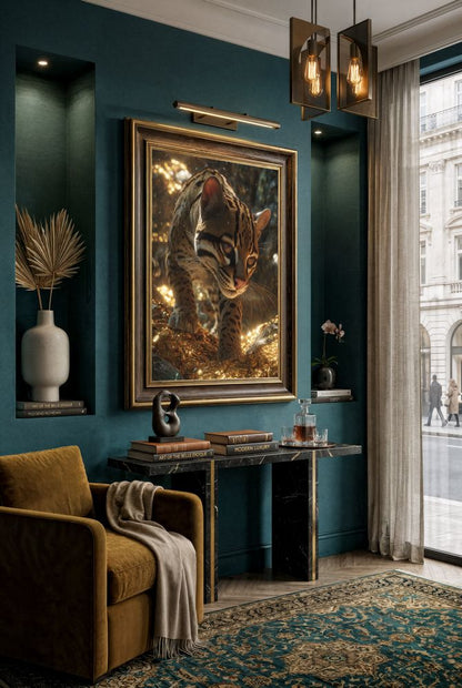 Art Print wAIld Life - The Gold Digger