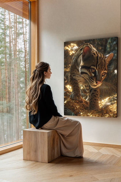 Art Print wAIld Life - The Gold Digger