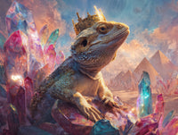 Art Print wAIld Life - Crowned in the Desert