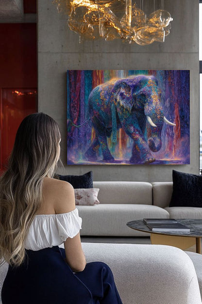Art Print wAIld Life - Walking Through Color