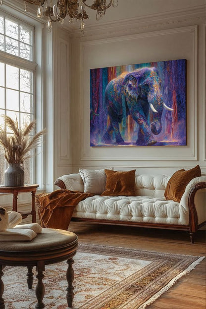 Art Print wAIld Life - Walking Through Color