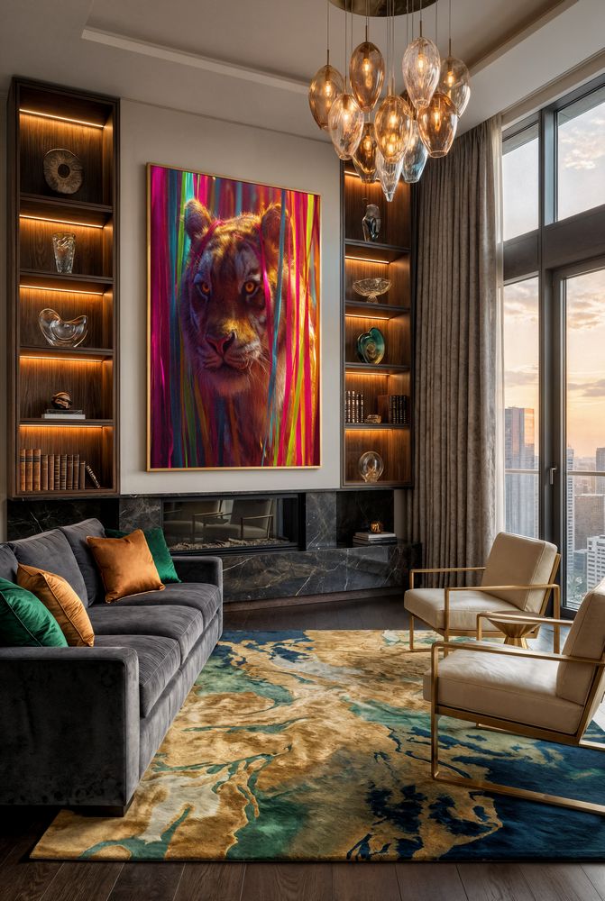 Art Print wAIld Life - Color and Power