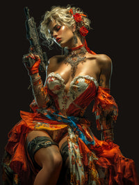 AI Artists Battle Poster SensuAI