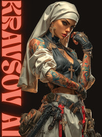 AI Artists Battle Poster Anton Kravsov AI