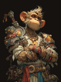 AI Artists Battle Poster Kraurart AI