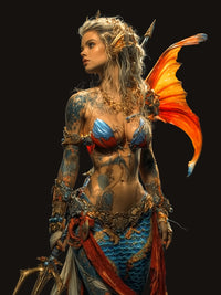 AI Artists Battle Poster Salt Life AI