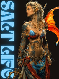 AI Artists Battle Poster Salt Life AI