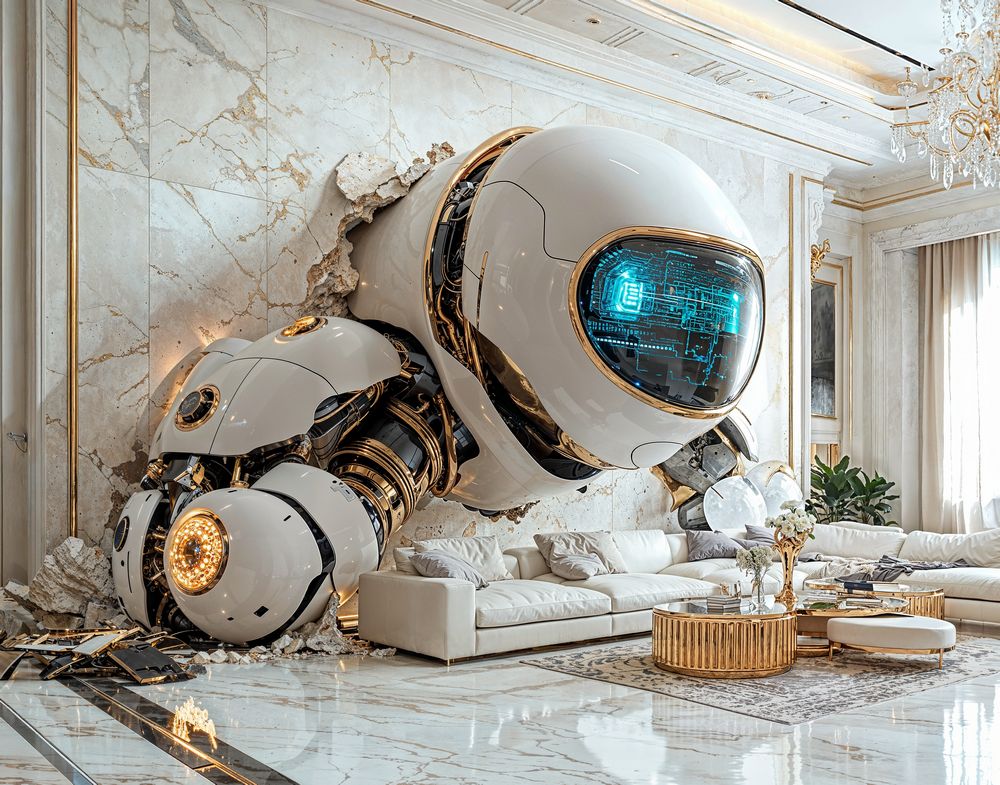 Art Print Future Form Studios AI - The Arrival (ULTRA LIMITED EDITION)
