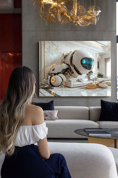 Art Print Future Form Studios AI - The Arrival (ULTRA LIMITED EDITION)