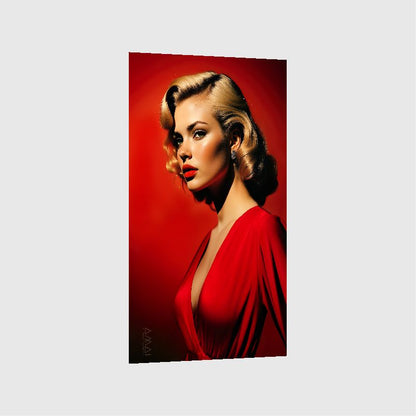 Art Print Alexandr Mihailov AI - Bloody Red
